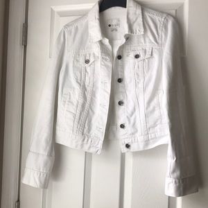 White Jean Jacket